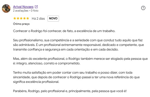 Depoimento de Arival Novaes
