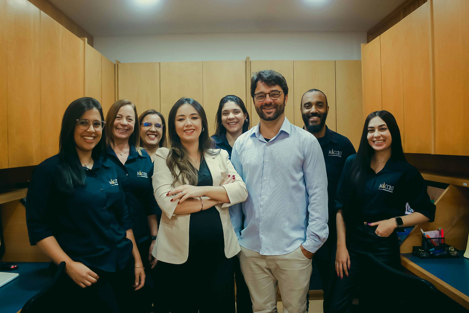 Equipe completa da Maccro